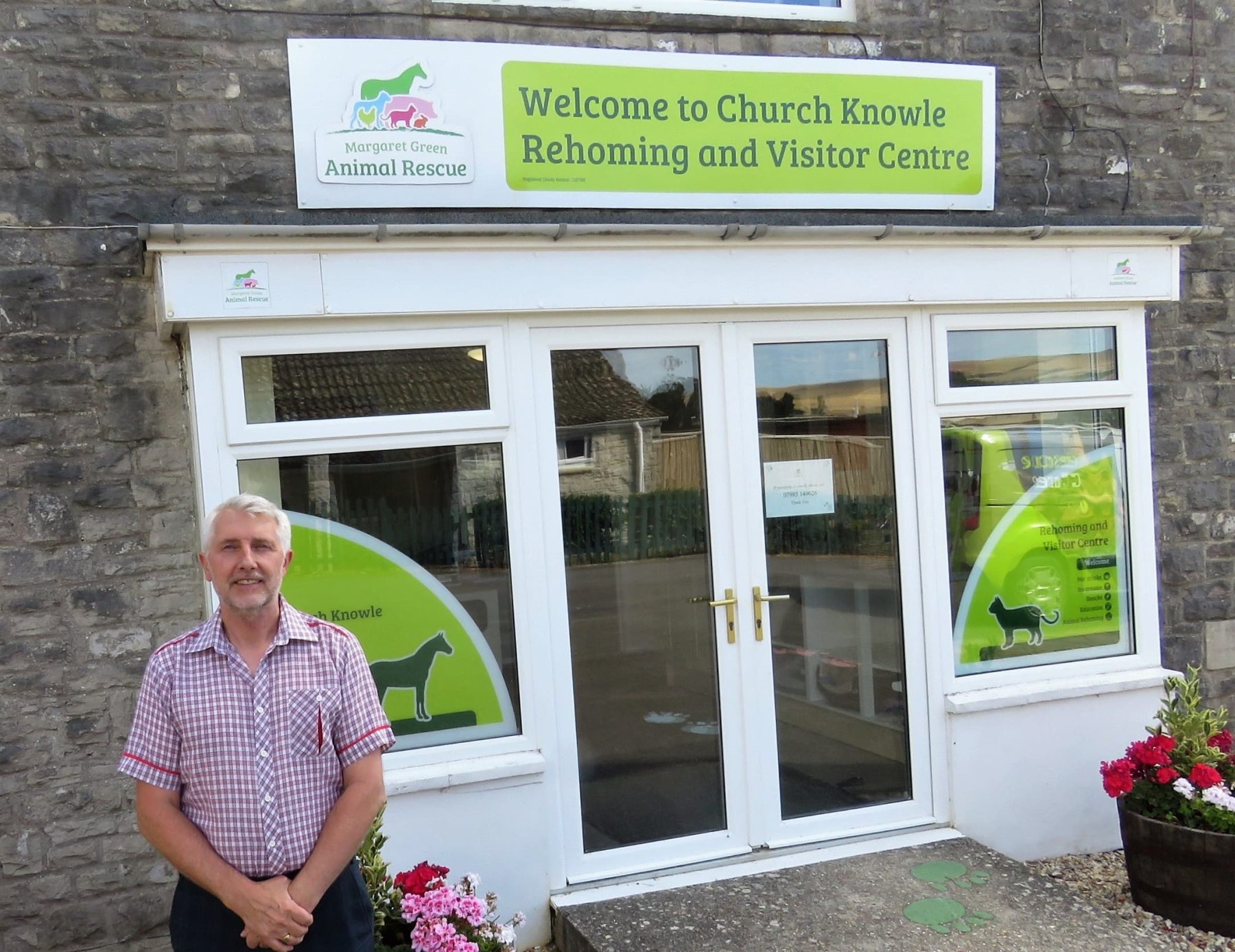 CEO Nigel Mason at the Church Knowle Centre